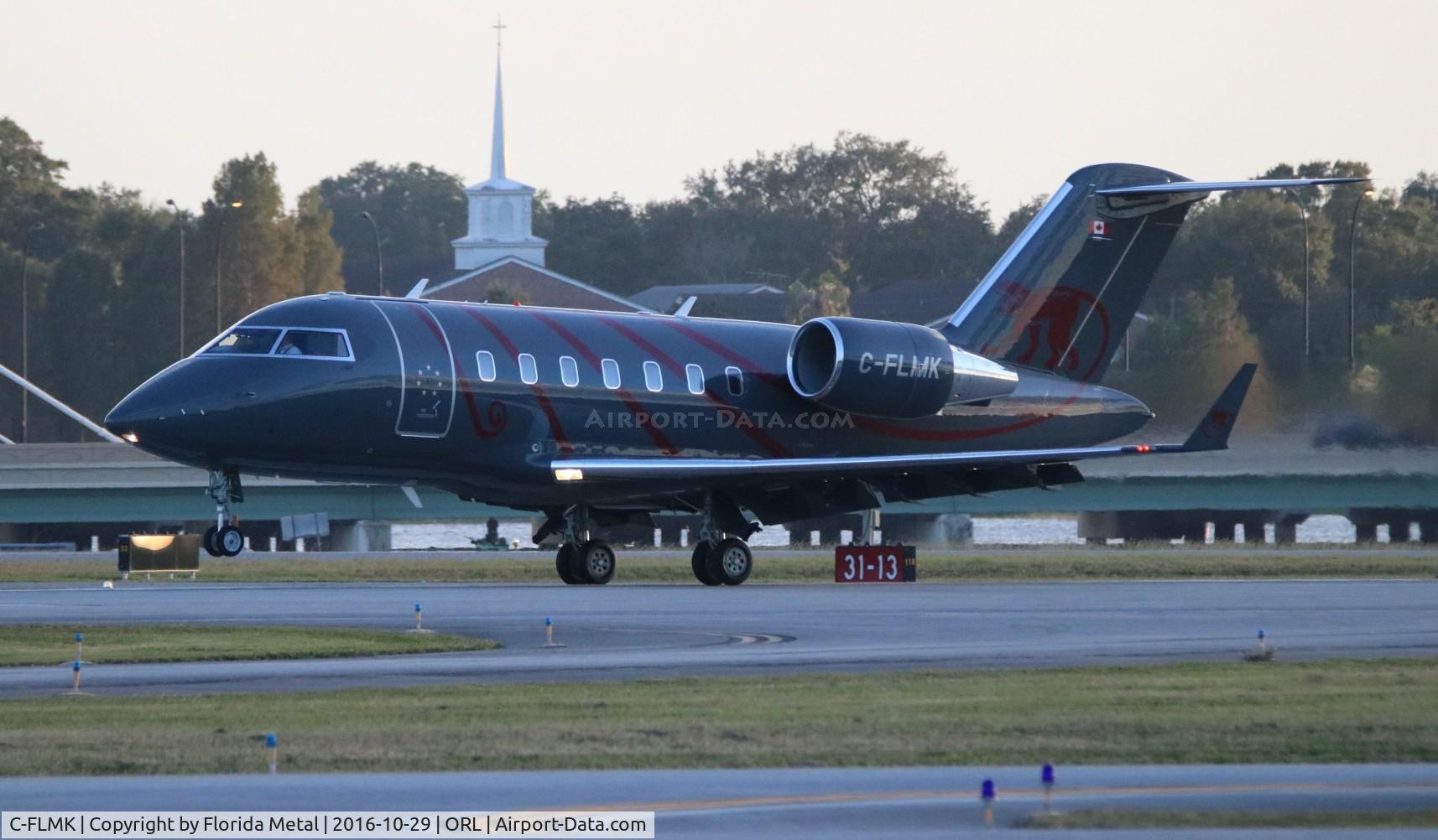C-FLMK, 2008 Bombardier Challenger 605 (CL-600-2B16) C/N 5786, Challenger 605