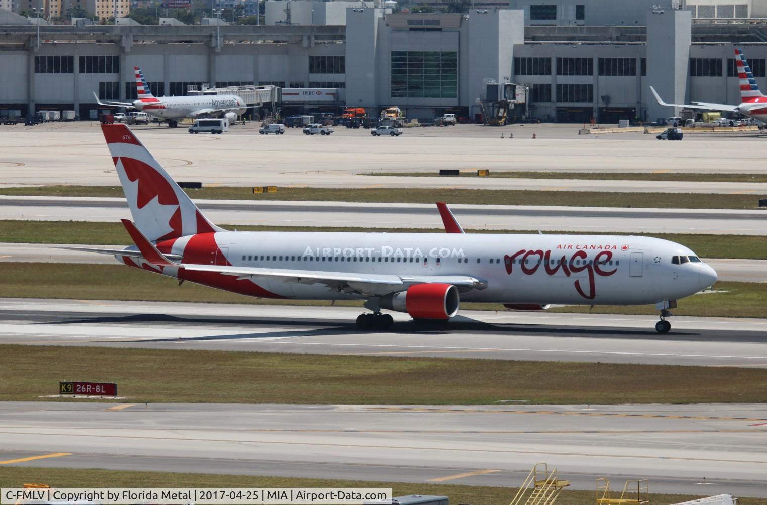 C-FMLV, 1996 Boeing 767-316/ER C/N 26327/621, Air Canada Rouge