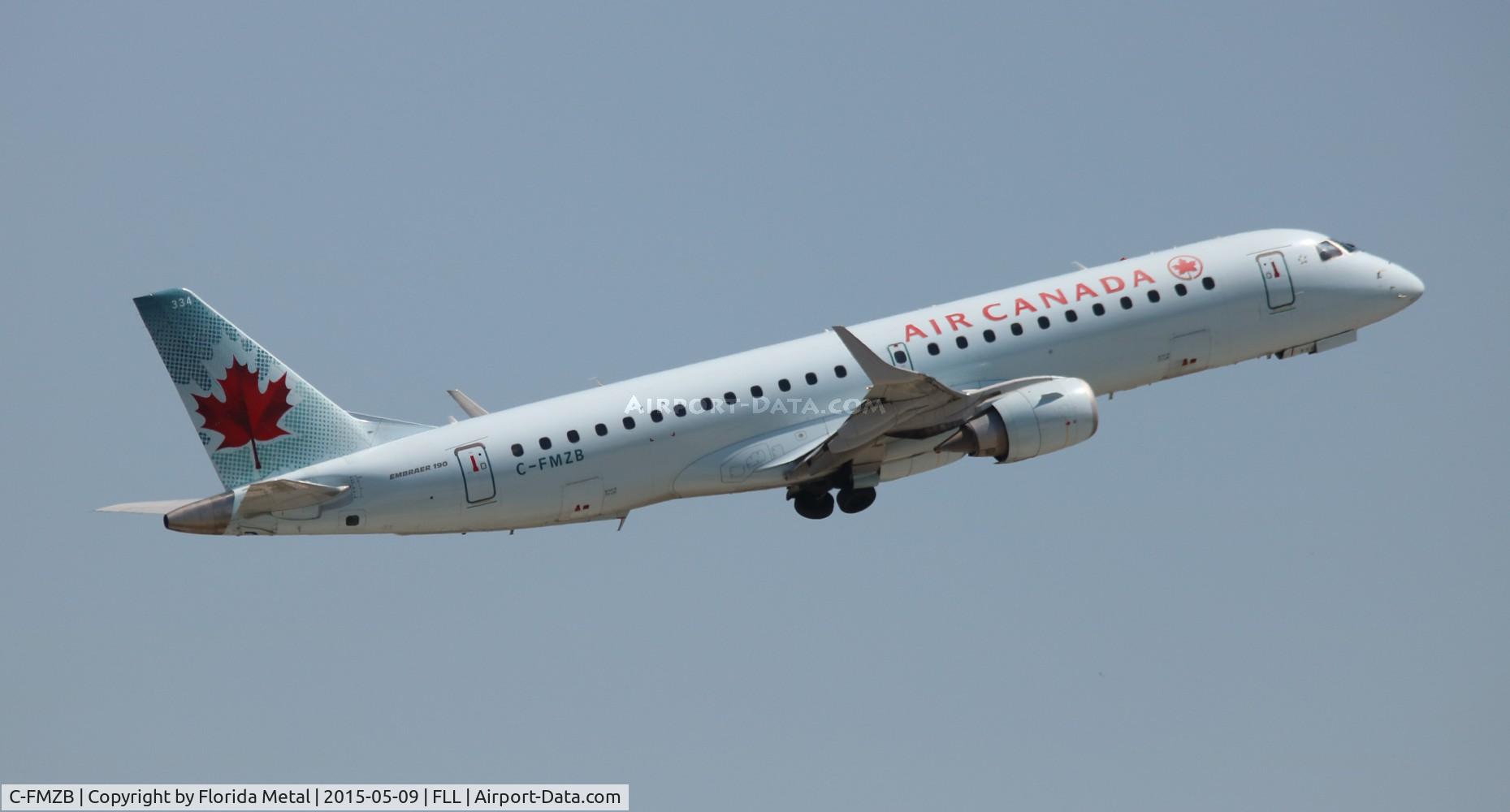 C-FMZB, 2007 Embraer 190AR (ERJ-190-100IGW) C/N 19000111, Air Canada