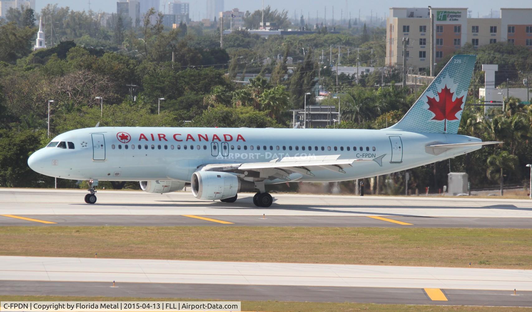 C-FPDN, 1992 Airbus A320-211 C/N 341, Air Canada