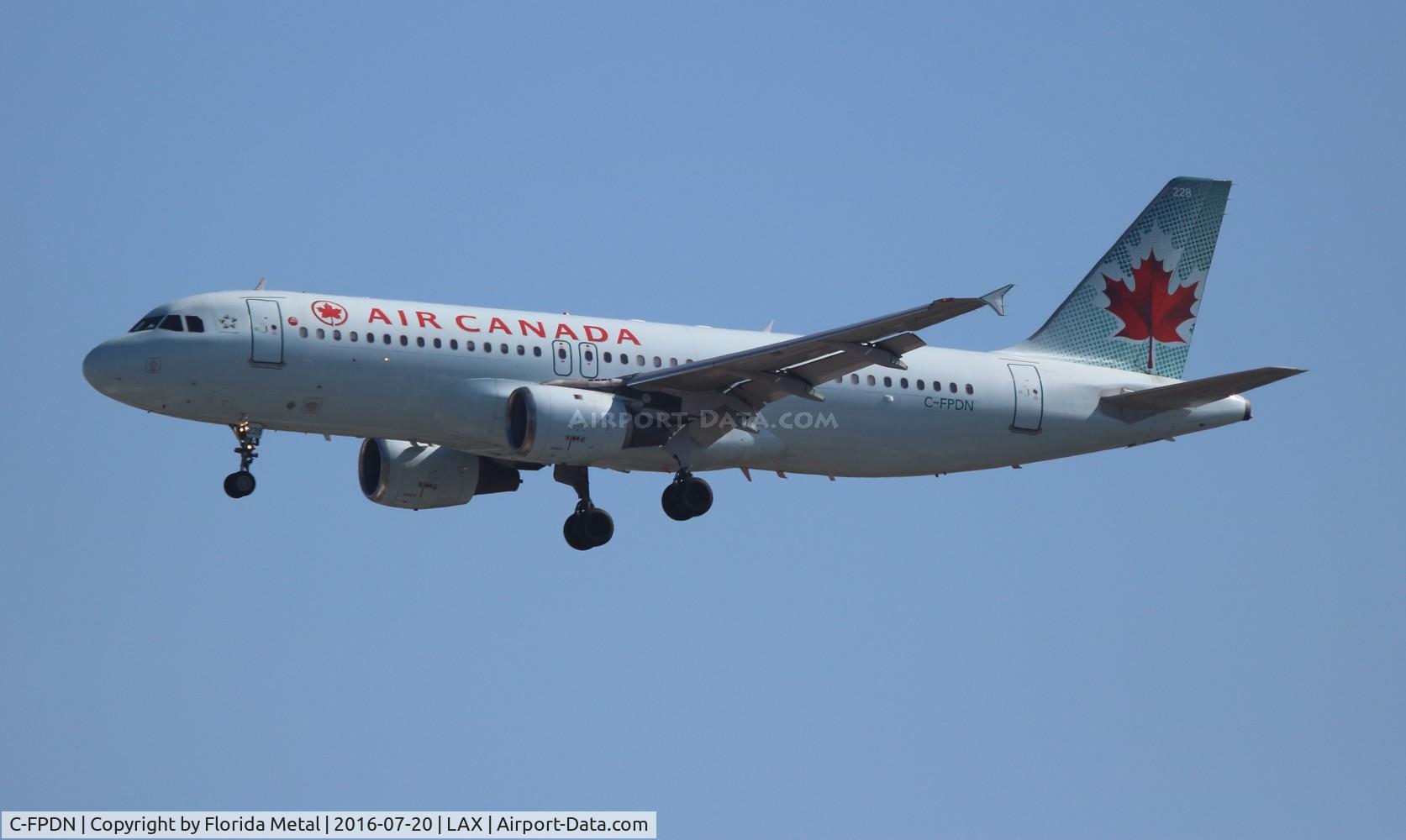 C-FPDN, 1992 Airbus A320-211 C/N 341, Air Canada