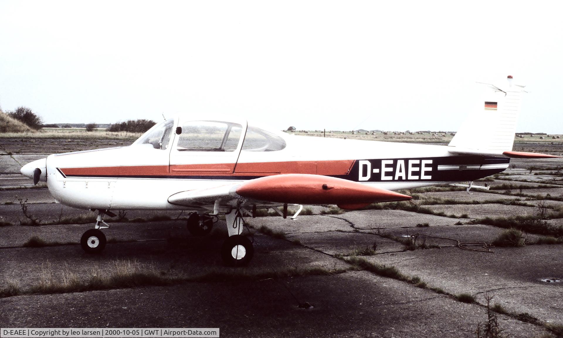 D-EAEE, 1971 Fuji FA-200-180 Aero Subaru C/N 091, Sylt Westerland 5.10.00