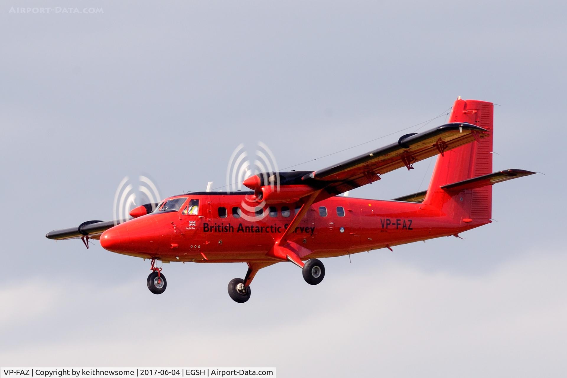 VP-FAZ, 1981 De Havilland Canada DHC-6-300 Twin Otter C/N 748, Very nice surprise visitor.