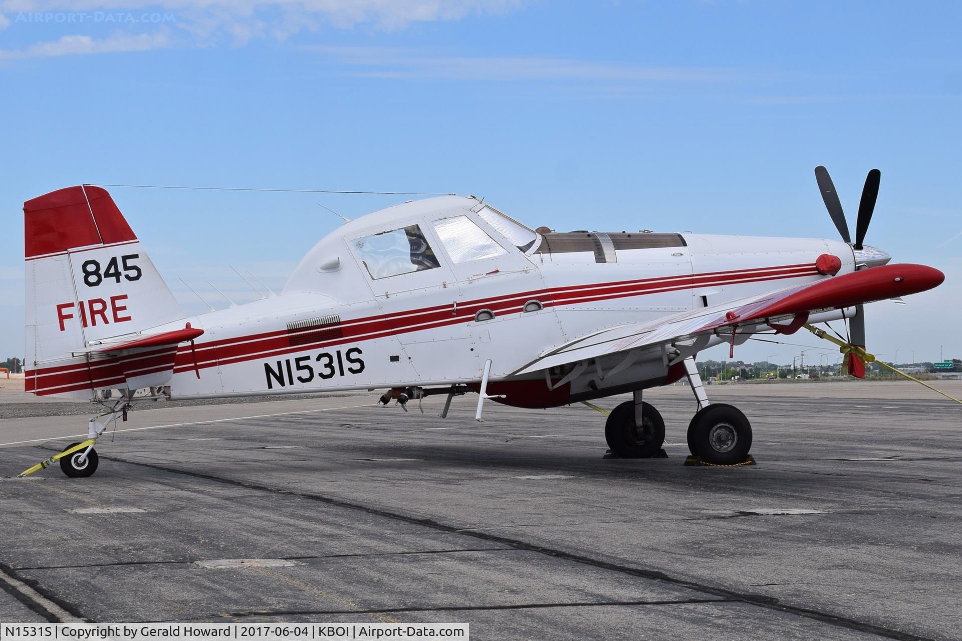 N1531S, 1991 Air Tractor Inc AT-802 C/N 802-0002, Parked on north GA ramp.