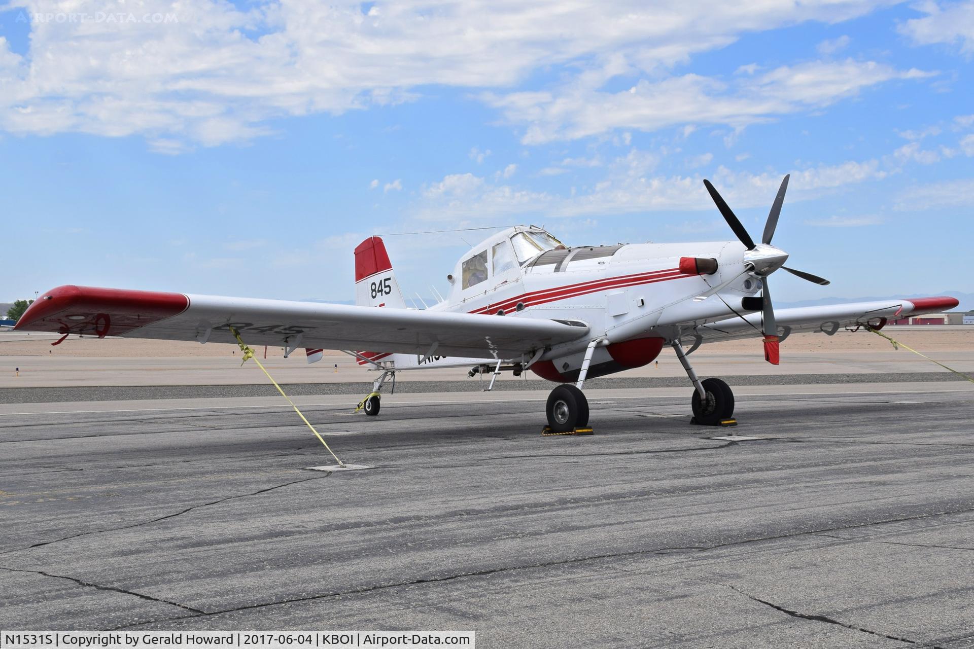 N1531S, 1991 Air Tractor Inc AT-802 C/N 802-0002, Parked on north GA ramp.