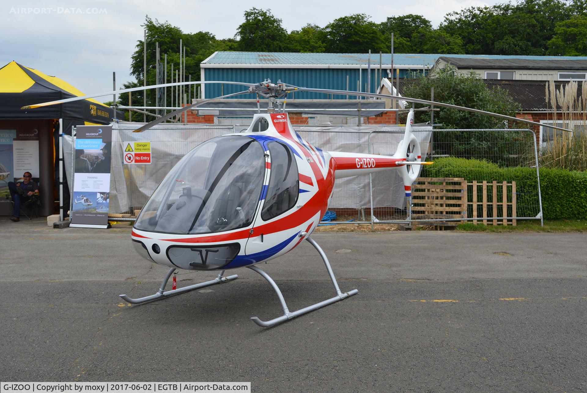 G-IZOO, 2017 Guimbal Cabri G2 C/N 1200, Guimbal Cabri G-2 at Wycombe Air Park, AirExpo 2017.