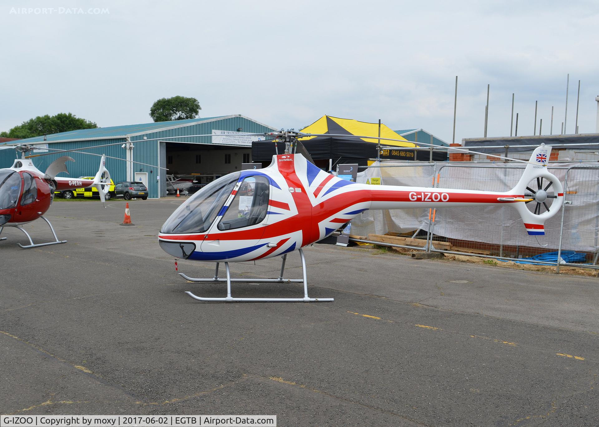G-IZOO, 2017 Guimbal Cabri G2 C/N 1200, Guimbal Cabri G-2 at Wycombe Air Park, AirExpo 2017.