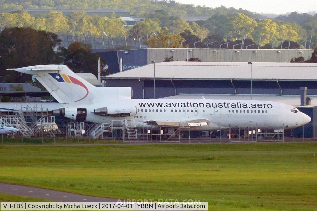 VH-TBS, 1969 Boeing 727-77 C/N 20278, At Brisbane