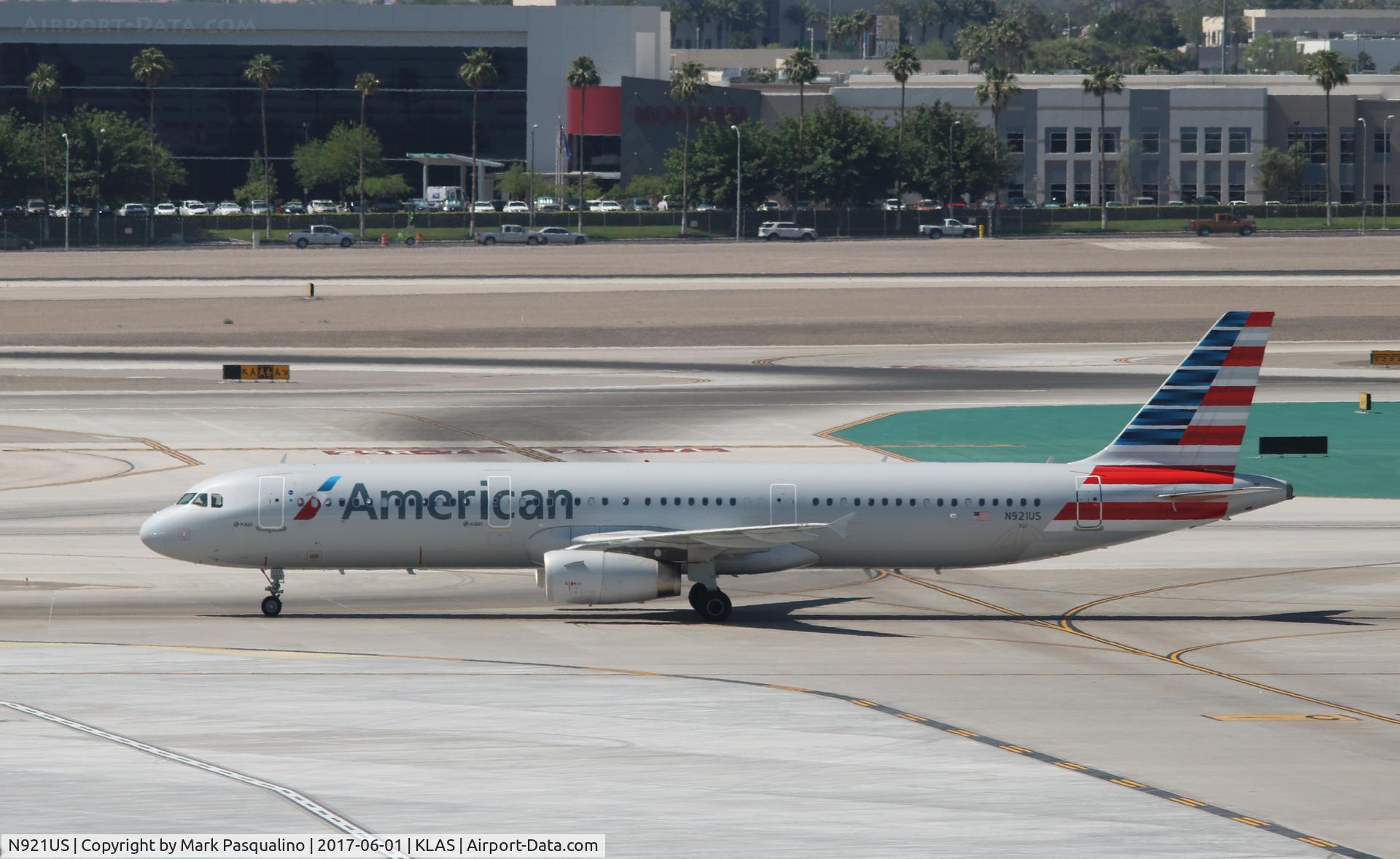 N921US, 2015 Airbus A321-231 C/N 6523, Airbus A321