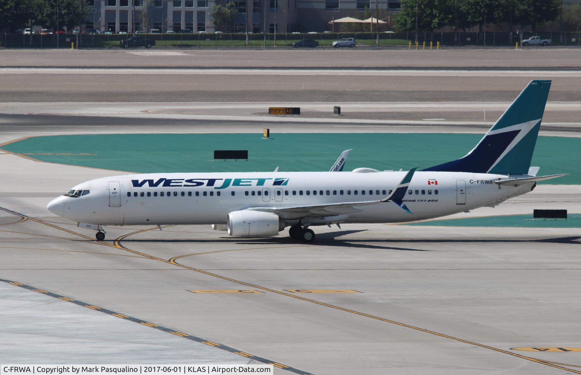 C-FRWA, 2012 Boeing 737-8CT C/N 39085, Boeing 737-800
