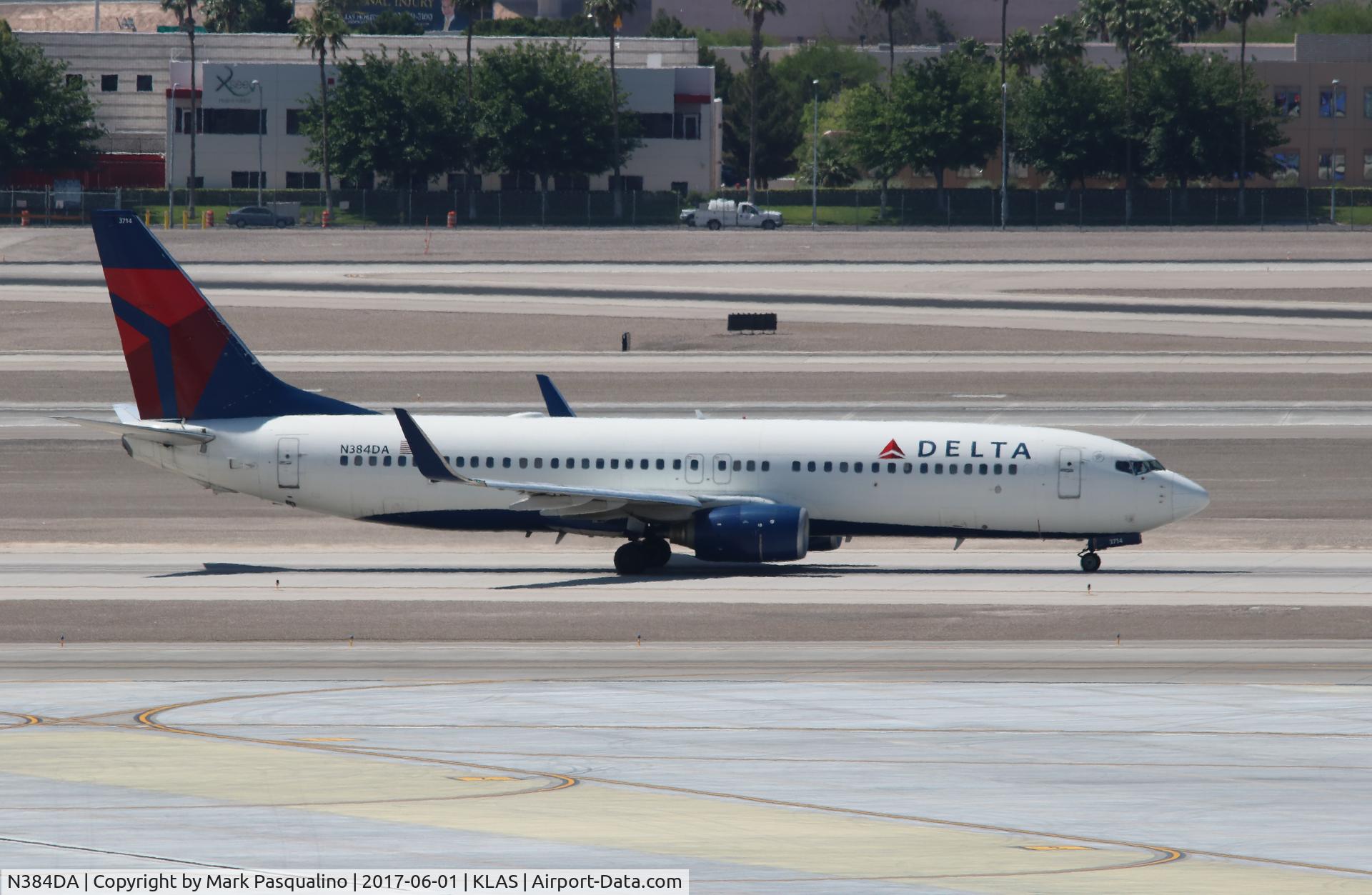 N384DA, 1999 Boeing 737-832 C/N 30347, Boeing 737-800