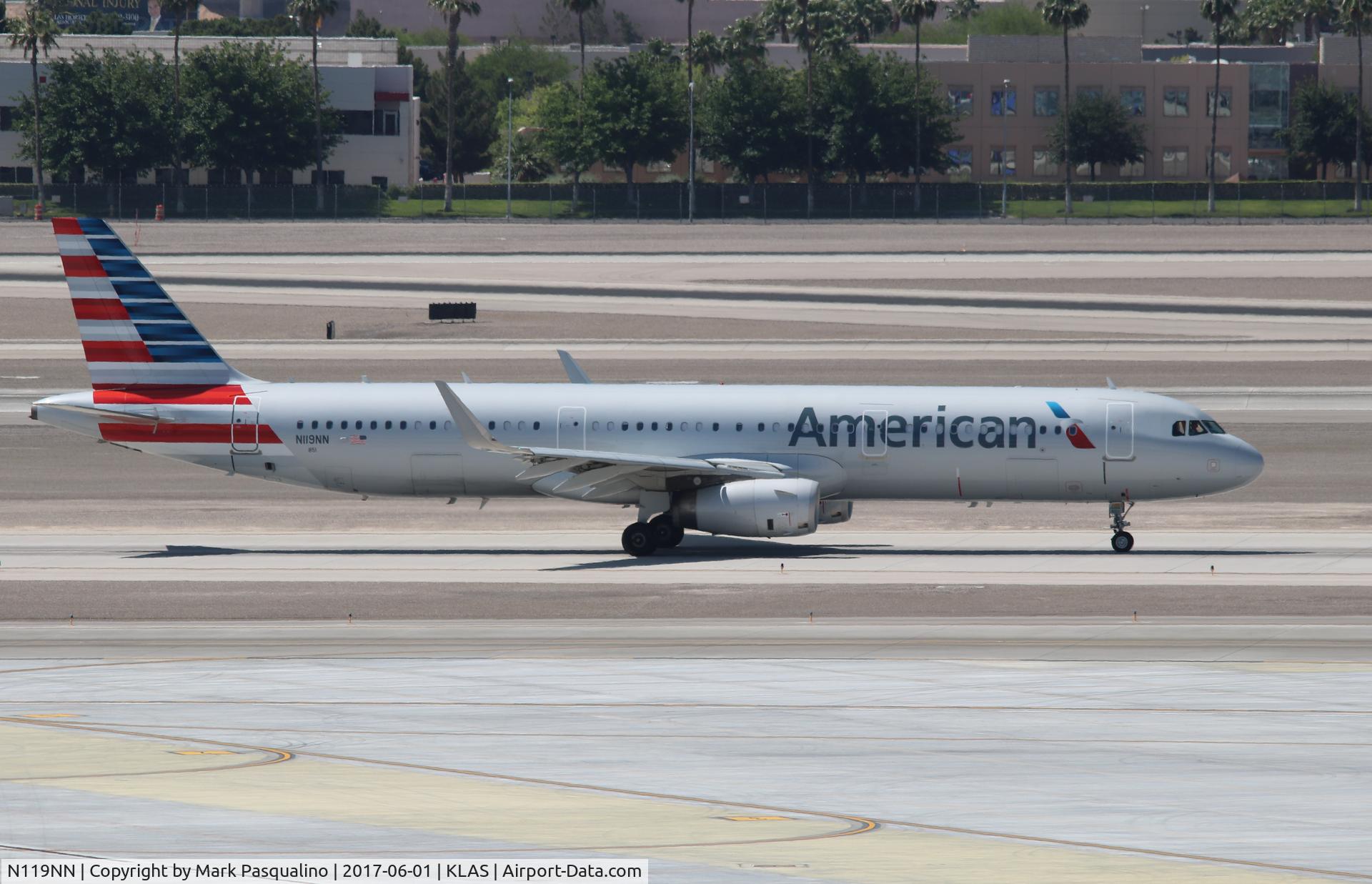 N119NN, 2014 Airbus A321-231 C/N 6222, Airbus A321