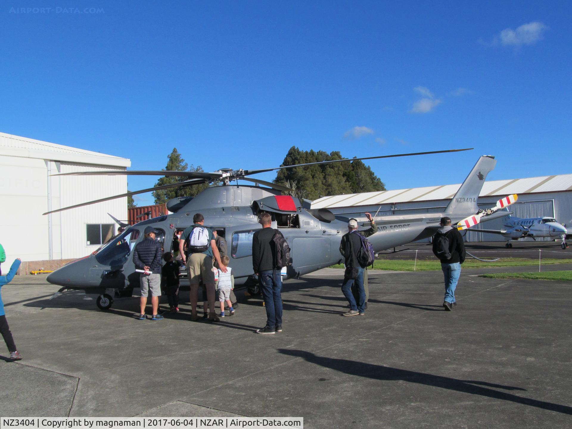 NZ3404, AgustaWestland A-109LUH C/N 13785, so much smarter when sun shines