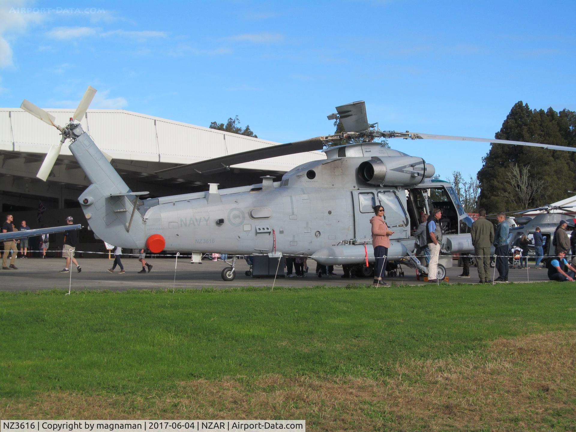 NZ3616, Kaman Super Seasprite C/N 166, at Ardmore open day