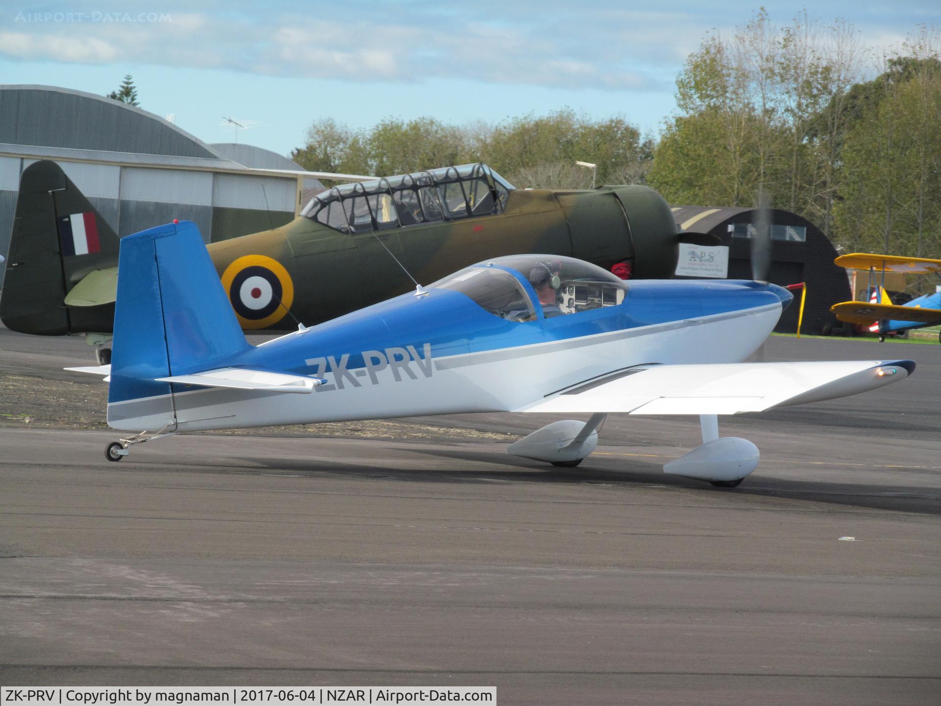 ZK-PRV, 2008 Vans RV-6 C/N 25658, part of vans display team