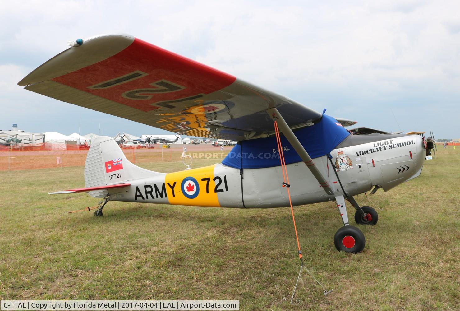 C-FTAL, 1956 Cessna L-19E Bird Dog Bird Dog C/N 24605, L-19E