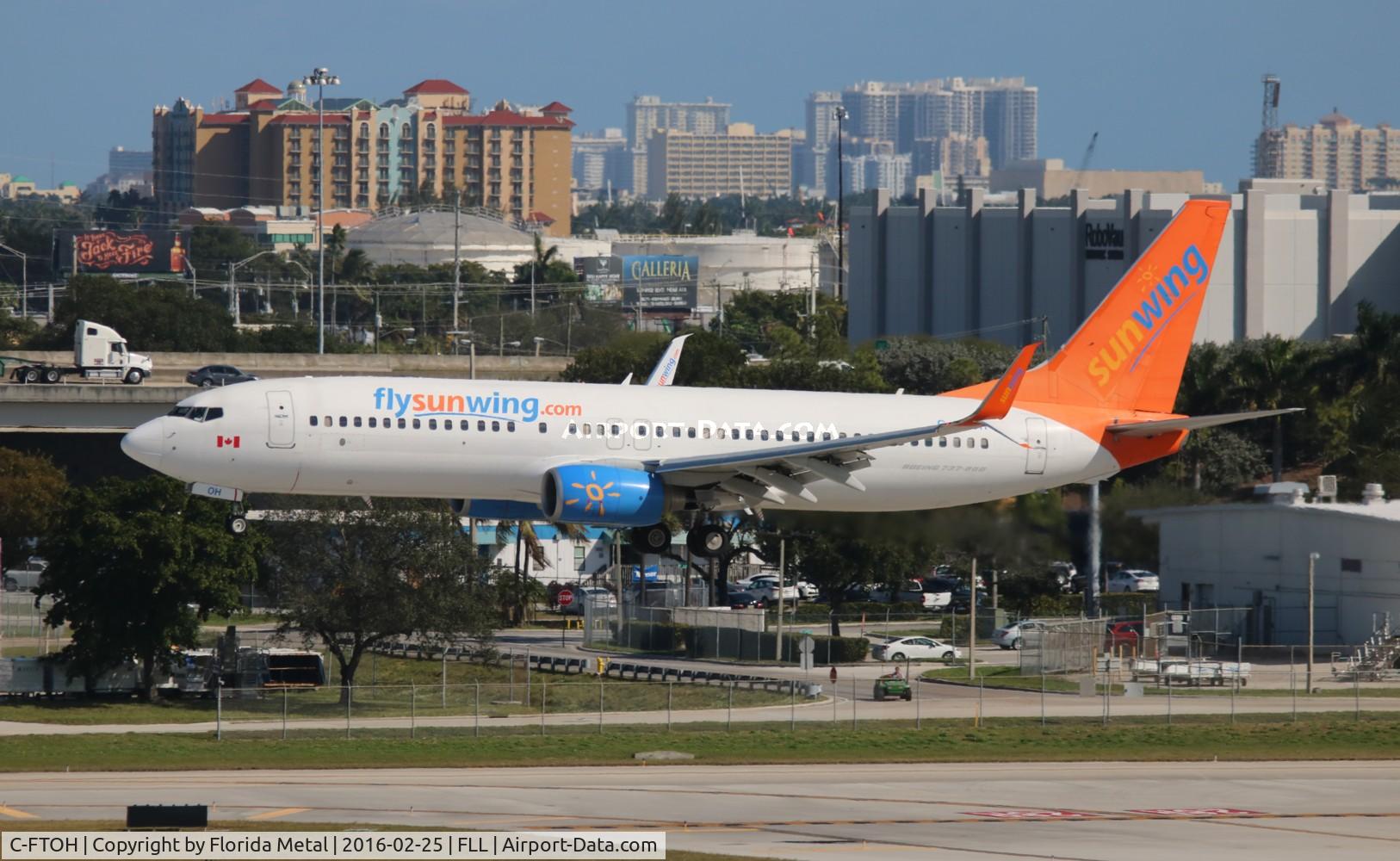 C-FTOH, 2009 Boeing 737-8HX C/N 29647, Sunwing