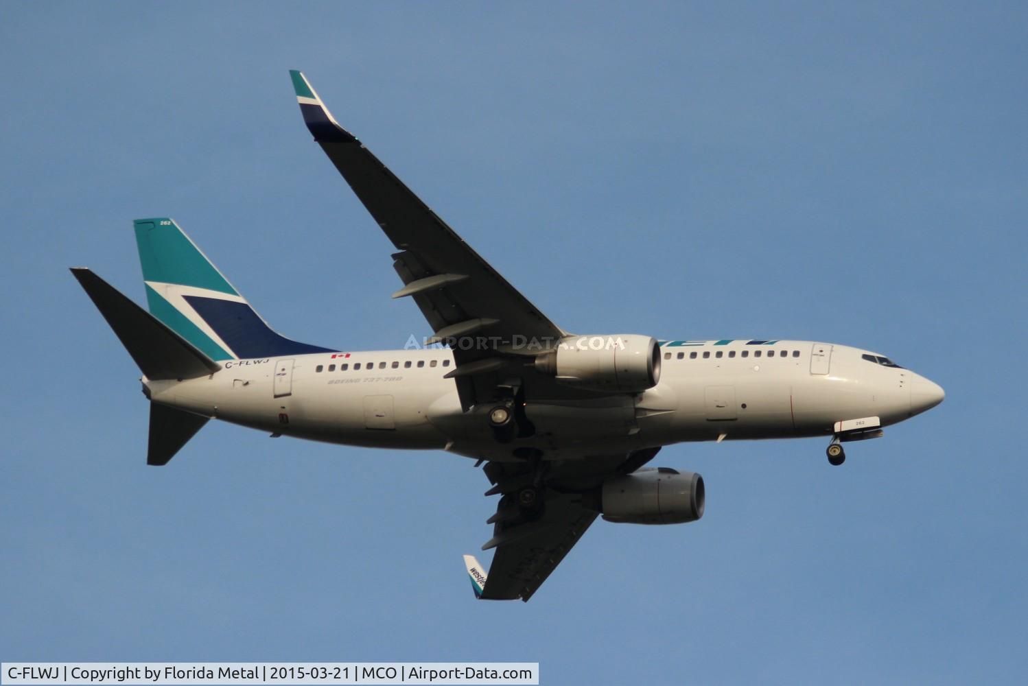 C-FLWJ, 2011 Boeing 737-7CT C/N 38096, West Jet