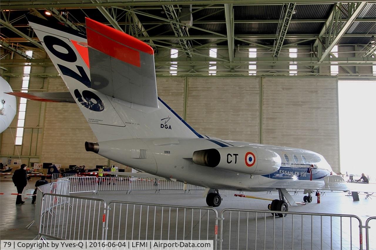79, Dassault Falcon (Mystere) 20C C/N 79, Dassault Mystere 20C, Static display, Istres-Le Tubé Air Base 125 (LFMI-QIE) open day 2016