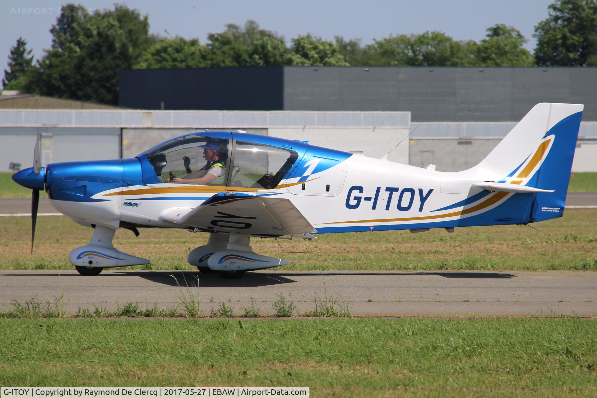 G-ITOY, 2015 Robin DR-400-140B Major Major C/N 2682, Visitor at Antwerp.
