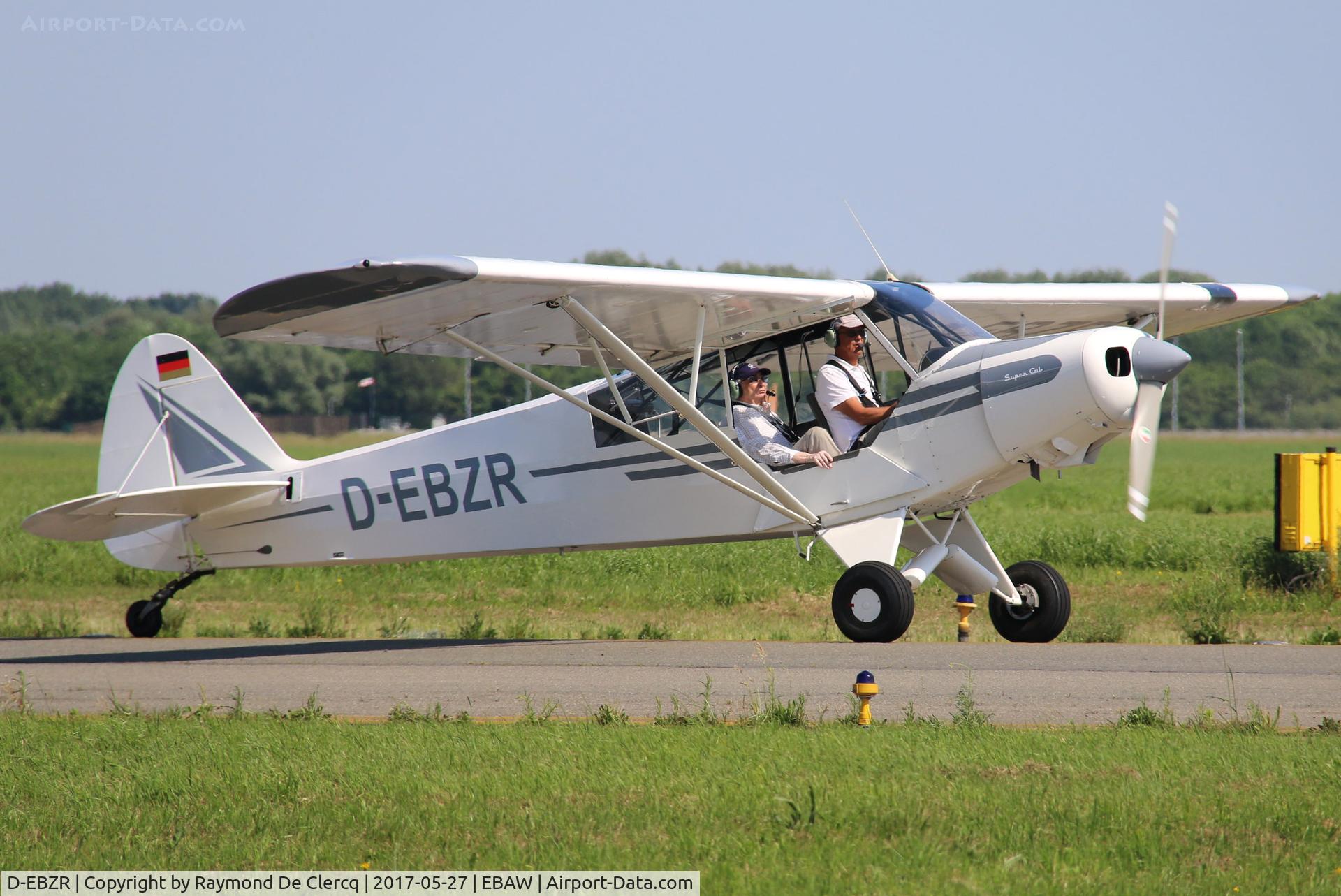 D-EBZR, 1954 Piper L-21B Super Cub (PA-18-135) C/N 18-4017, At Antwerp.