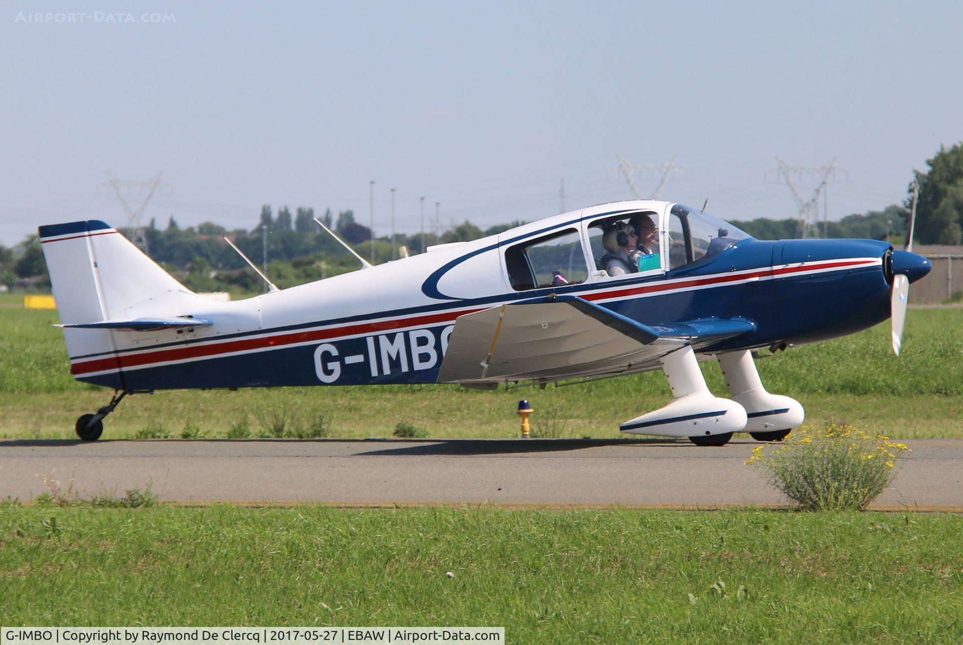 G-IMBO, 1966 Jodel DR-250-160 Capitaine C/N 73, Visitor at Antwerp.