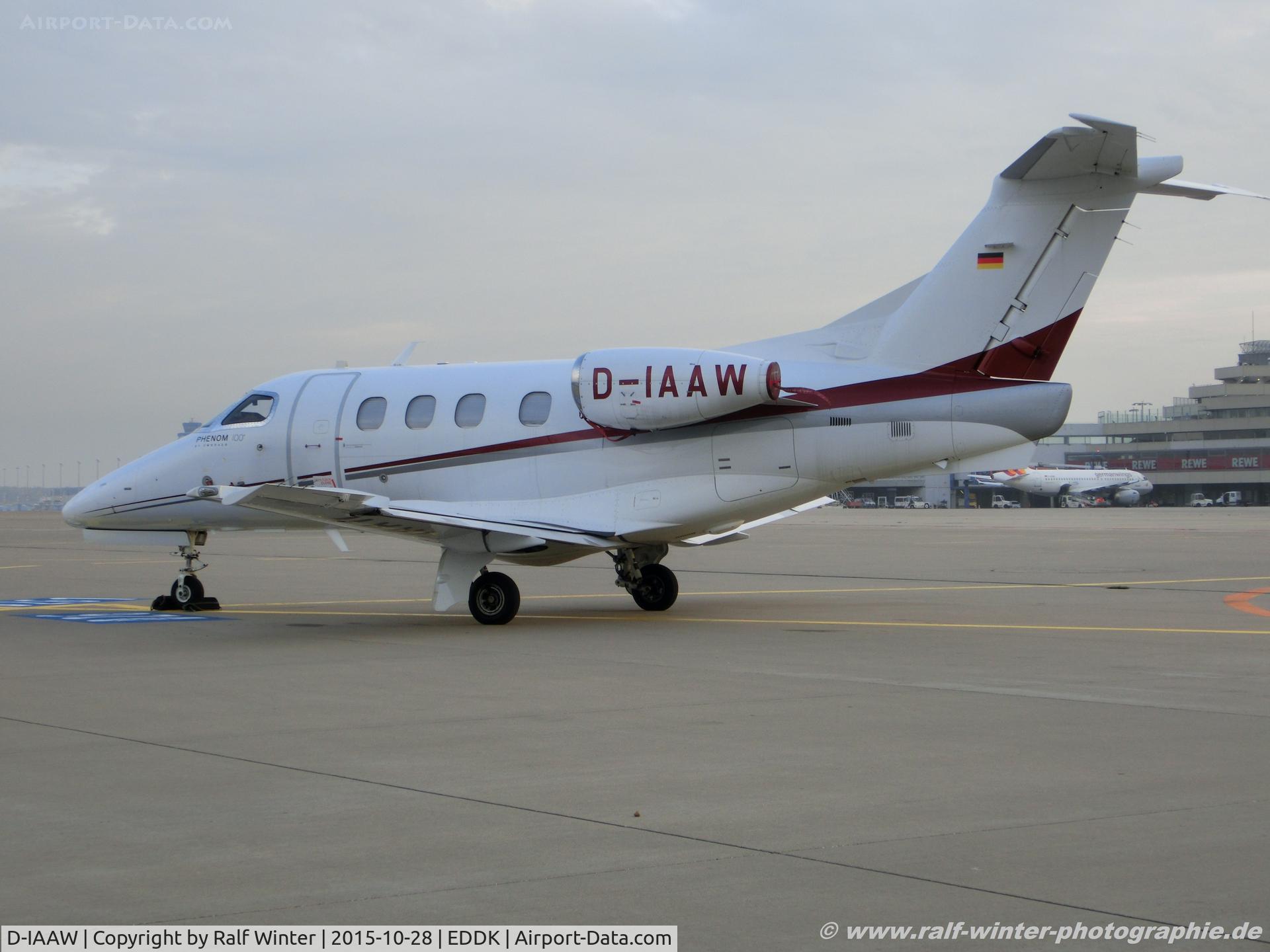 D-IAAW, 2011 Embraer EMB-500 Phenom 100 C/N 50000245, Embraer Phenom 100 EMB-500 - ZE AZE Arcus Air - 50000245 - D-IAAW - 28.10.2015 - CGN