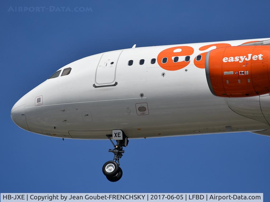 HB-JXE, 2013 Airbus A320-214 C/N 5785, EasyJet Switzerland U21101 from Basel (BSL) landing runway 23