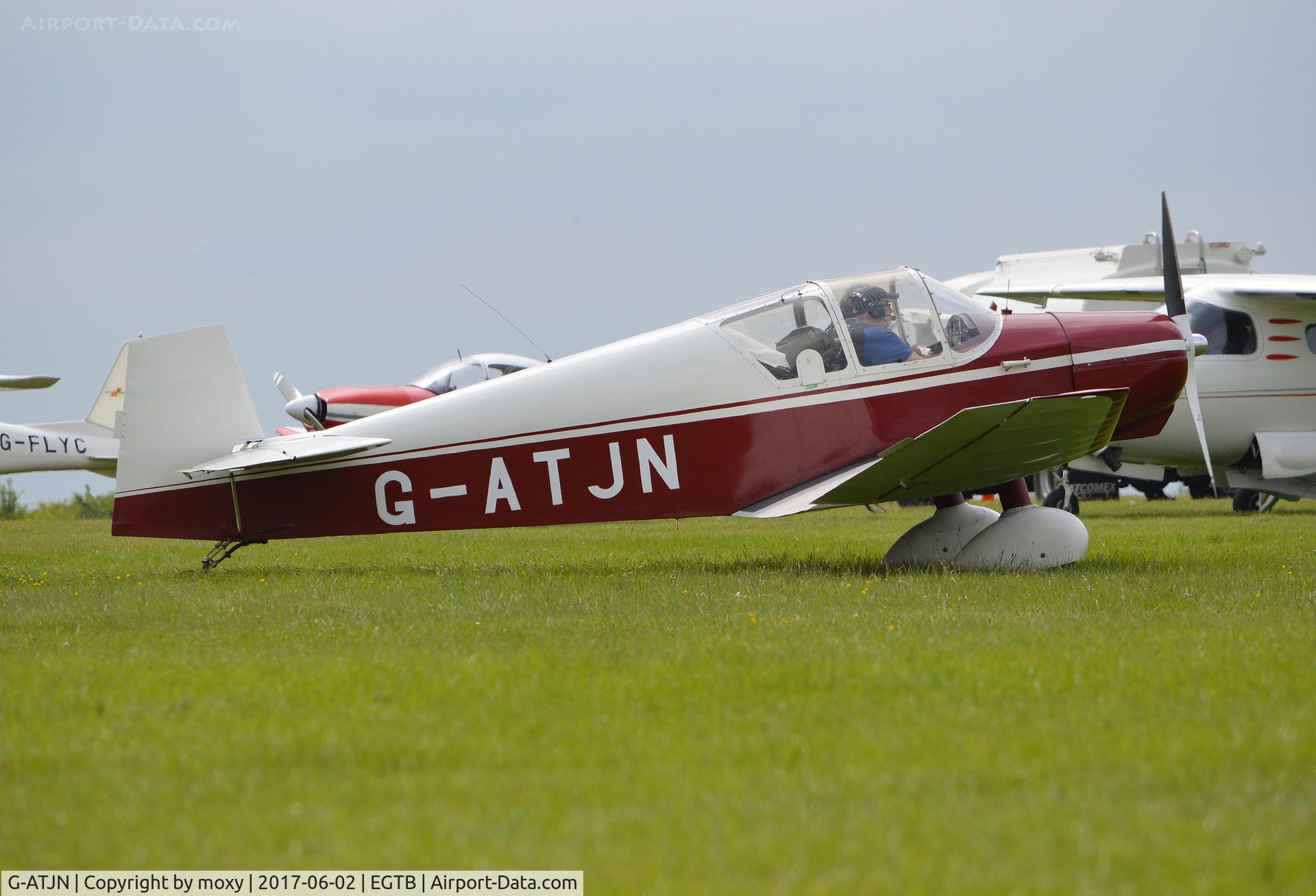 G-ATJN, 1958 Jodel D-119 C/N 863, Jodel D-119 at Wycombe Air Park.