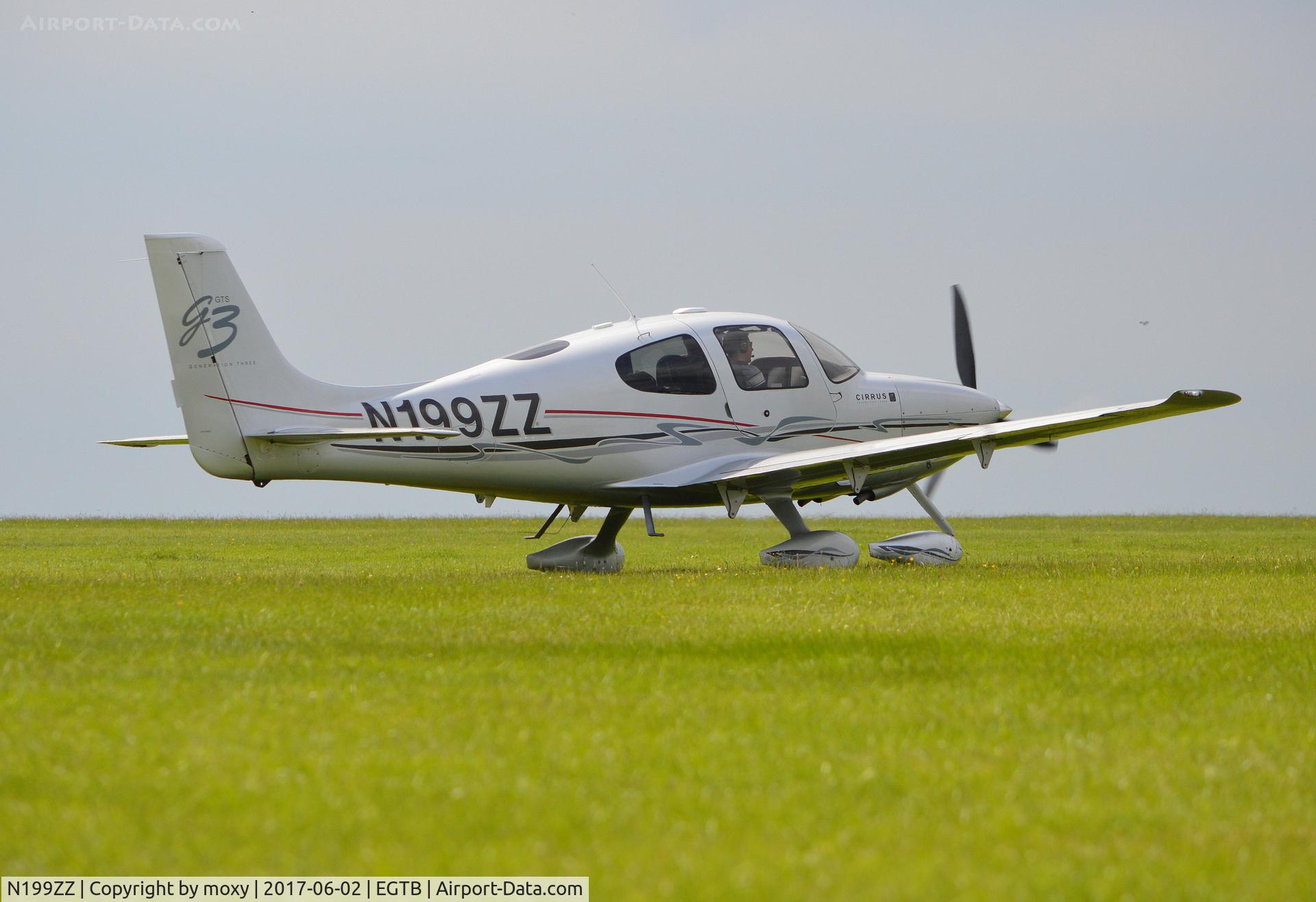 N199ZZ, 2007 Cirrus SR22 G3 GTS C/N 2542, SR22 G3 GTS at Wycombe Air Park.
