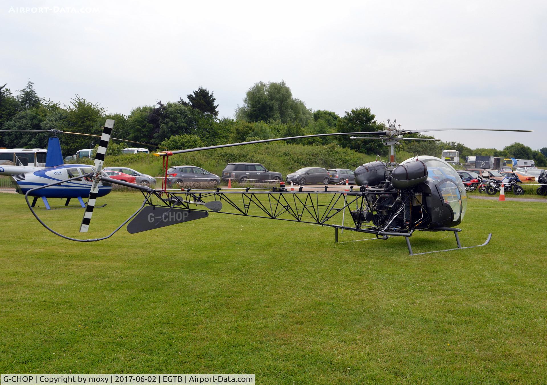 G-CHOP, 1966 Westland 47G-3B-1 C/N WAN-79, Westland 47G-3B-1 at Wycombe Air Park.