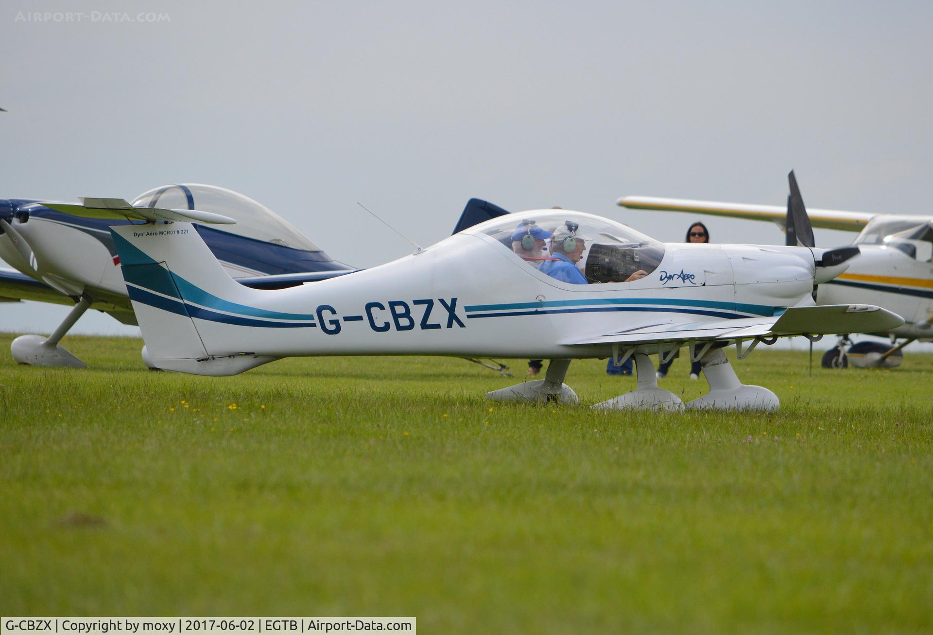 G-CBZX, 2005 Dyn'Aero MCR-01 ULC Banbi C/N PFA 301B-13957, Dyn'Aero MCR-01 ULC at Wycombe Air Park.