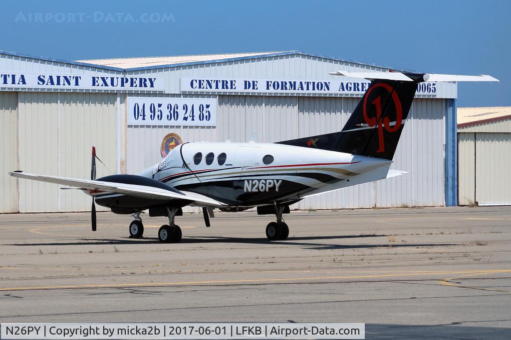 N26PY, 1981 Beech F90 King Air C/N LA-141, Parked