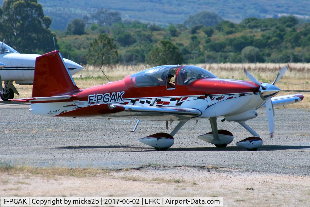 F-PGAK, Vans RV-6A C/N 24408, Taxiing