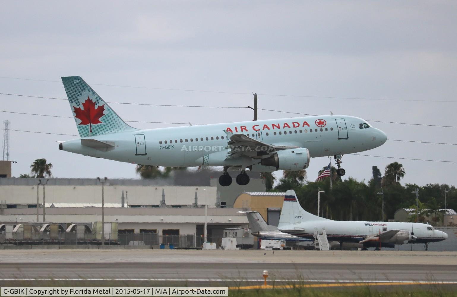 C-GBIK, 1998 Airbus A319-114 C/N 831, Air Canada