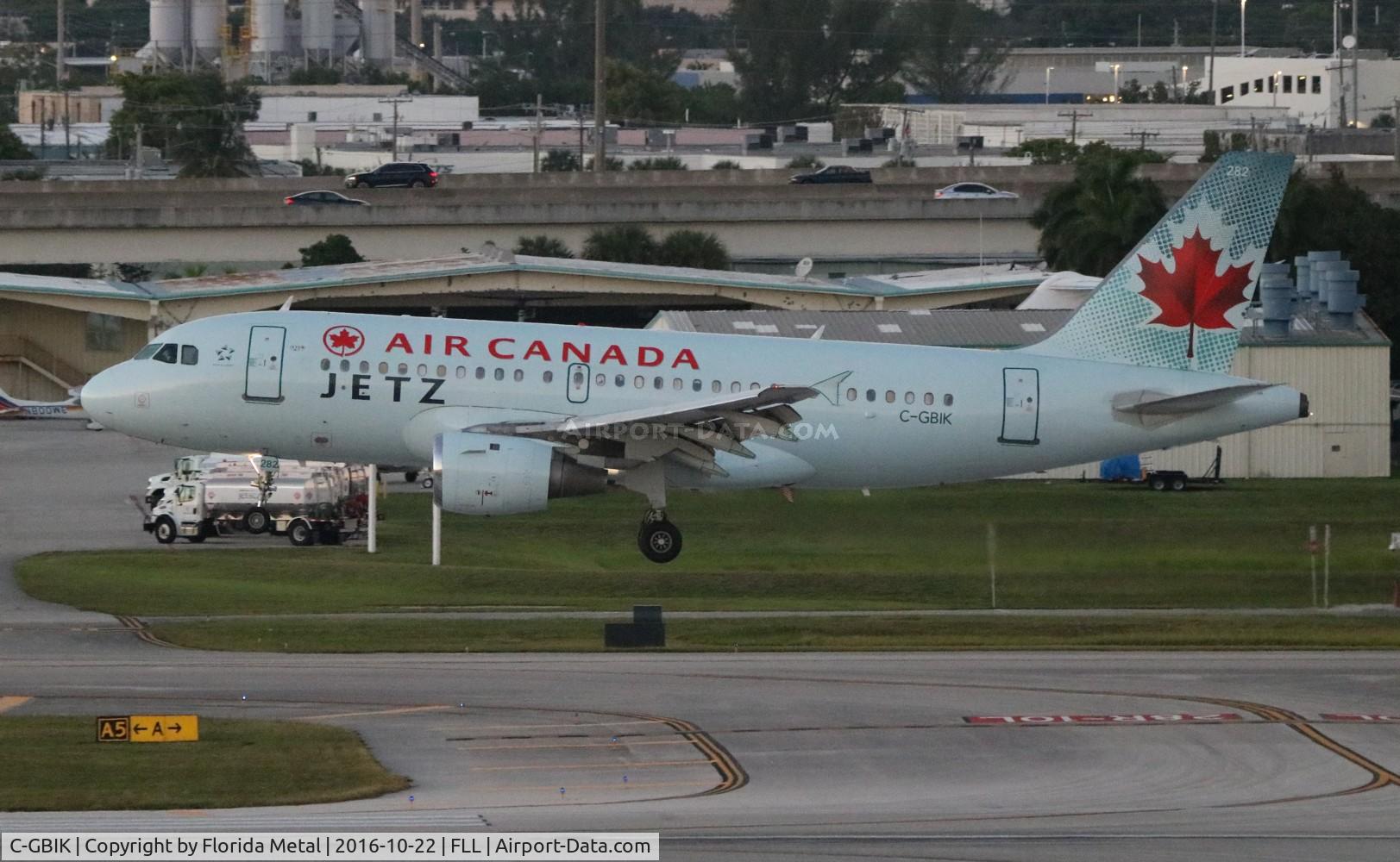 C-GBIK, 1998 Airbus A319-114 C/N 831, Air Canada