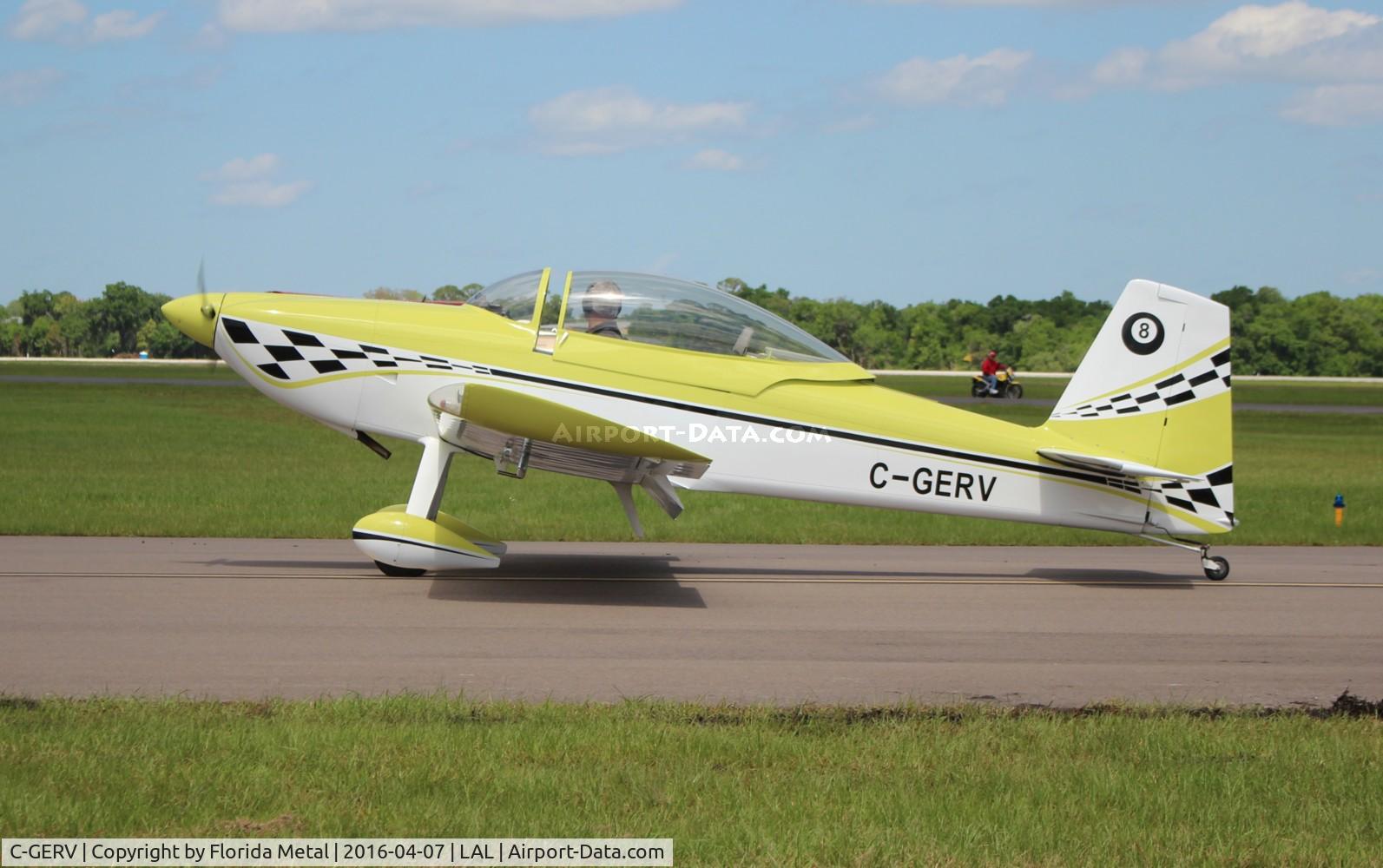 C-GERV, 2002 Vans RV-8 C/N 81117, Vans RV-8