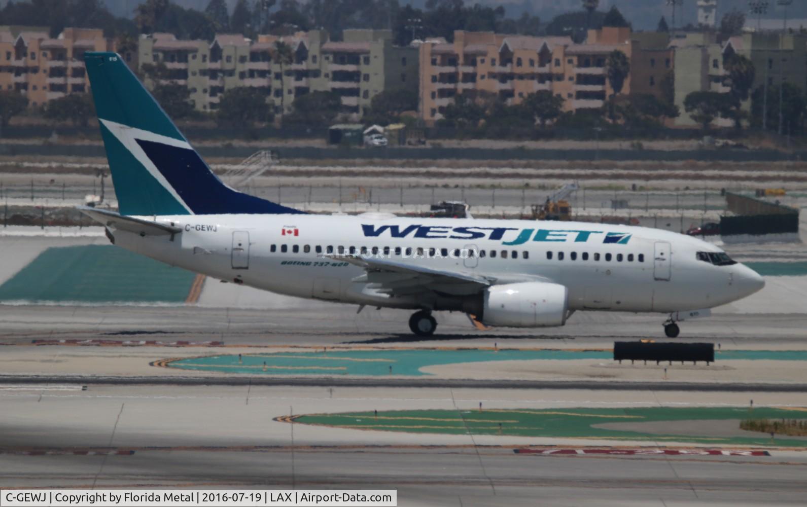 C-GEWJ, 2006 Boeing 737-6CT C/N 35571, West Jet