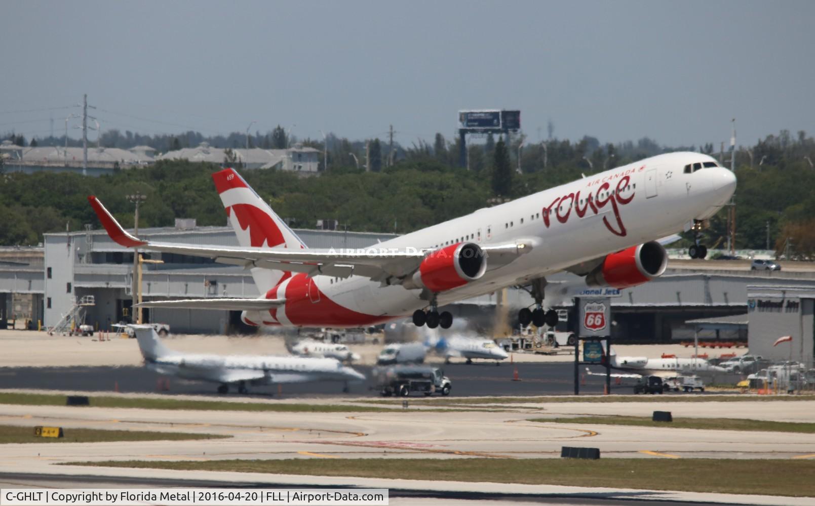 C-GHLT, 2001 Boeing 767-333 C/N 30850, Rouge