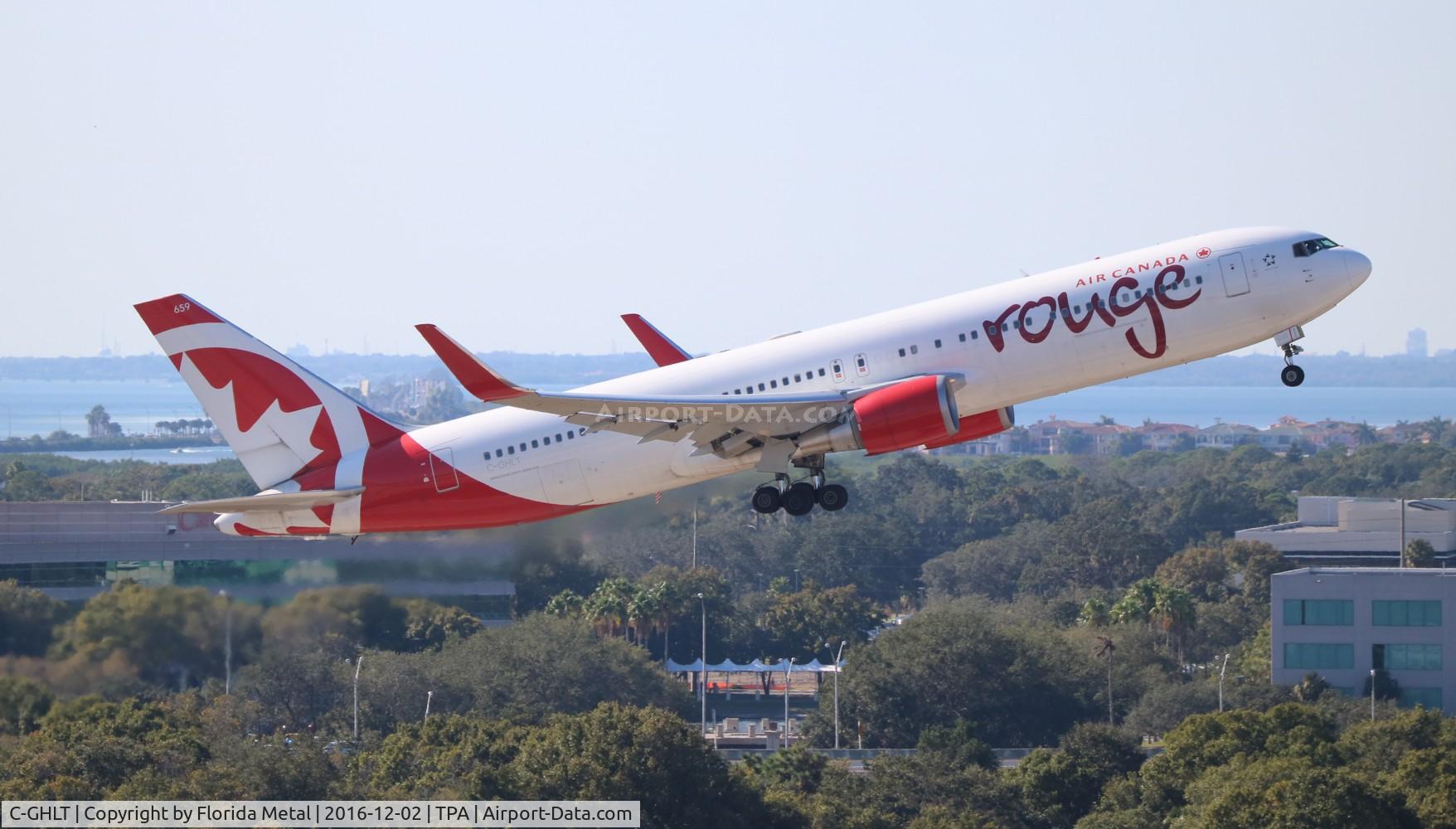 C-GHLT, 2001 Boeing 767-333 C/N 30850, Rouge