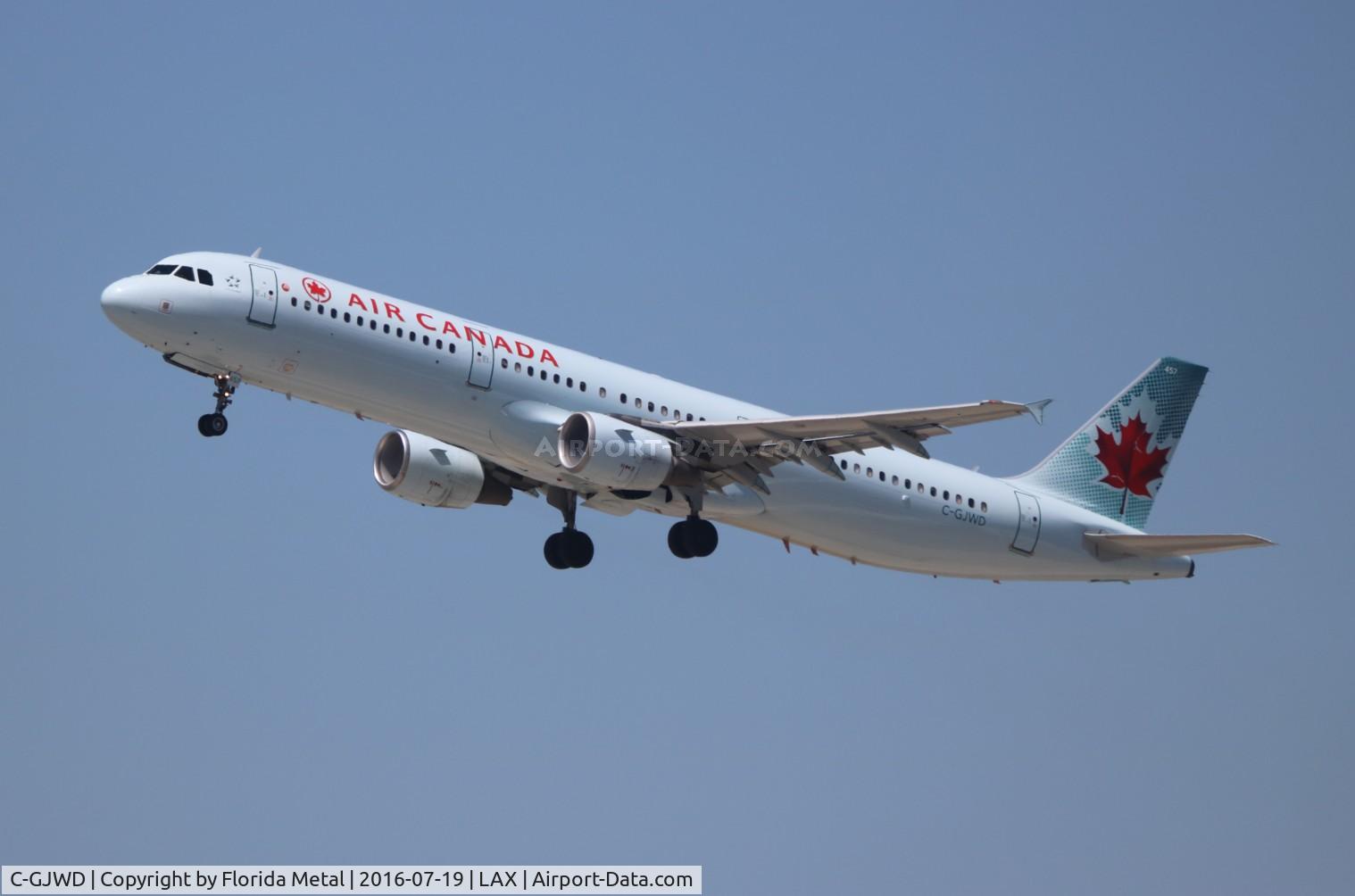 C-GJWD, 2002 Airbus A321-211 C/N 1748, Air Canada