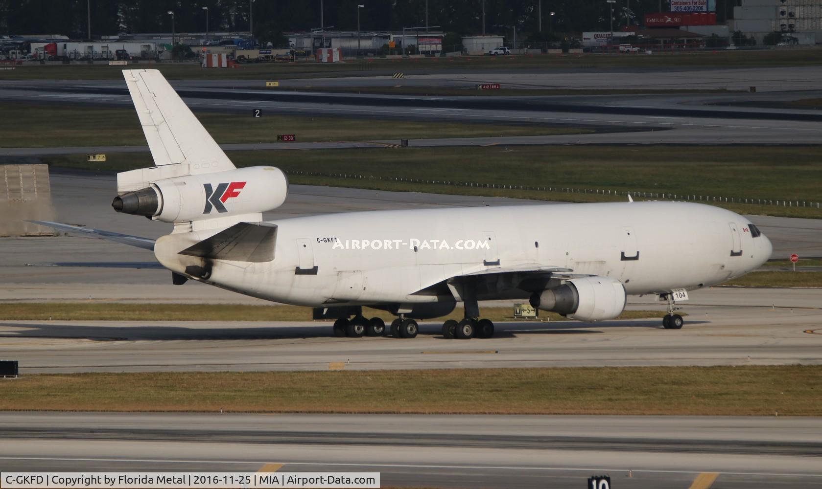 C-GKFD, 1975 McDonnell Douglas DC-10-30F C/N 47928, KF Cargo DC-10-30F