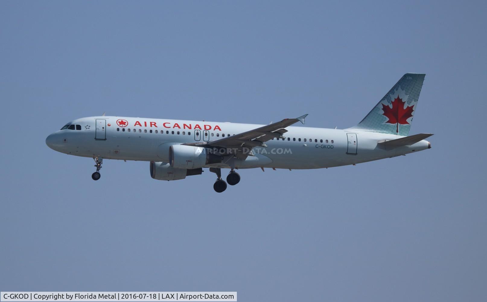C-GKOD, 2002 Airbus A320-214 C/N 1864, Air Canada