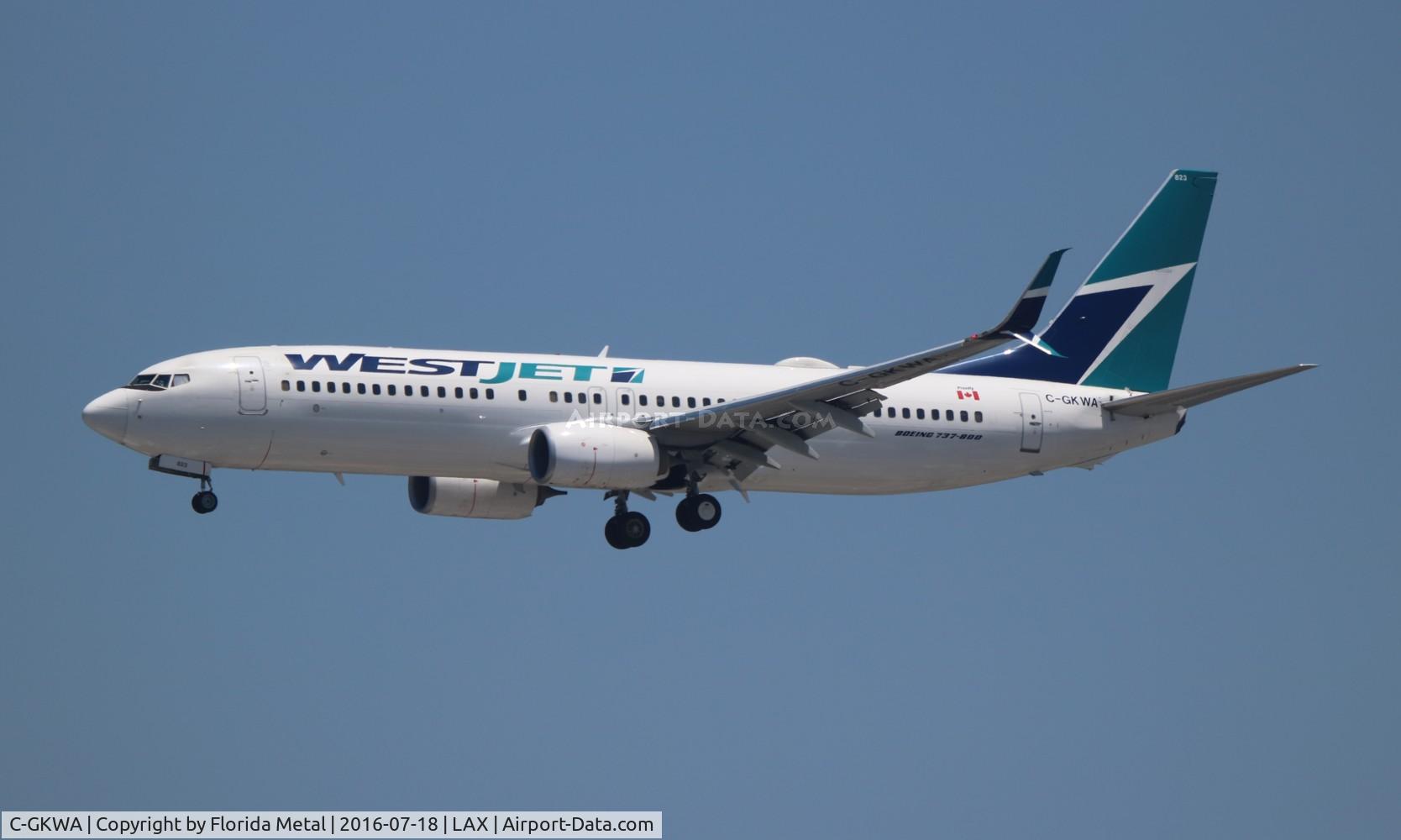 C-GKWA, 2013 Boeing 737-8CT C/N 39089, West Jet