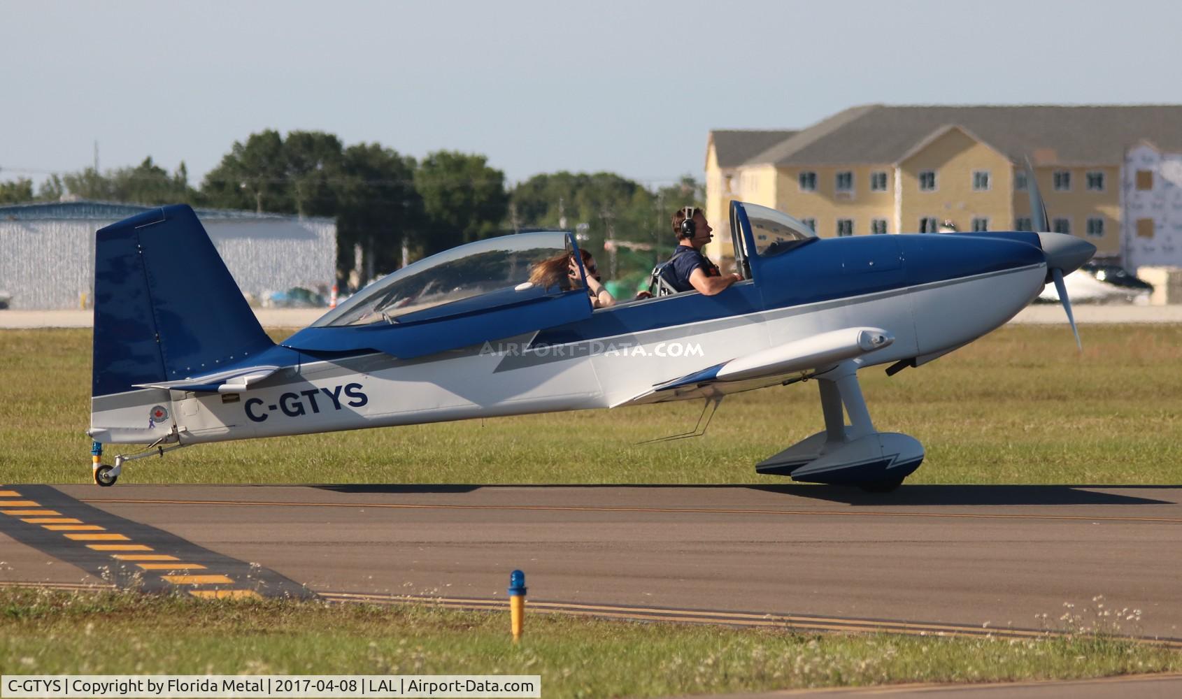 C-GTYS, 2009 Vans RV-8 C/N 81759, Vans RV-8