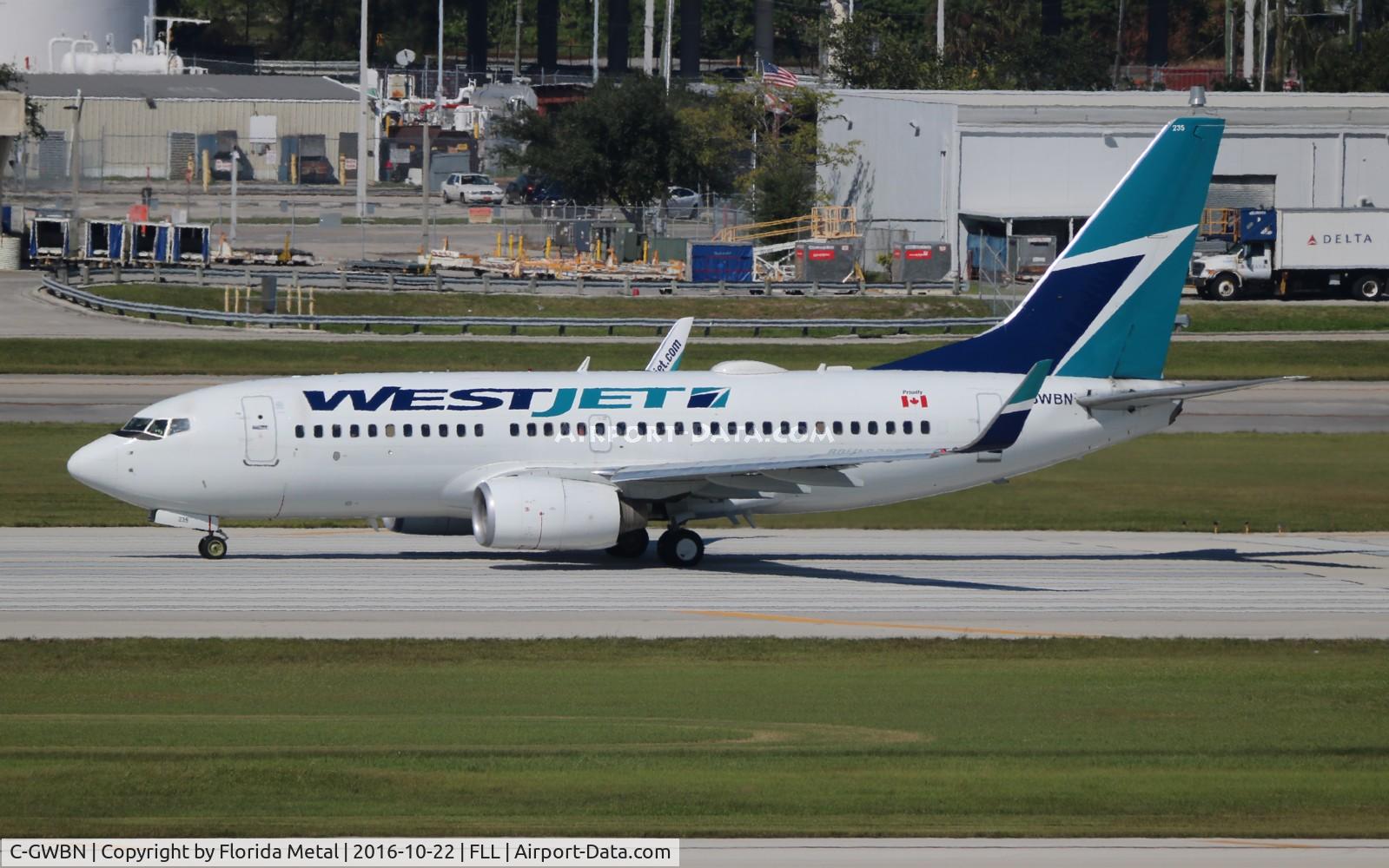 C-GWBN, 2005 Boeing 737-7CT C/N 34155, West Jet