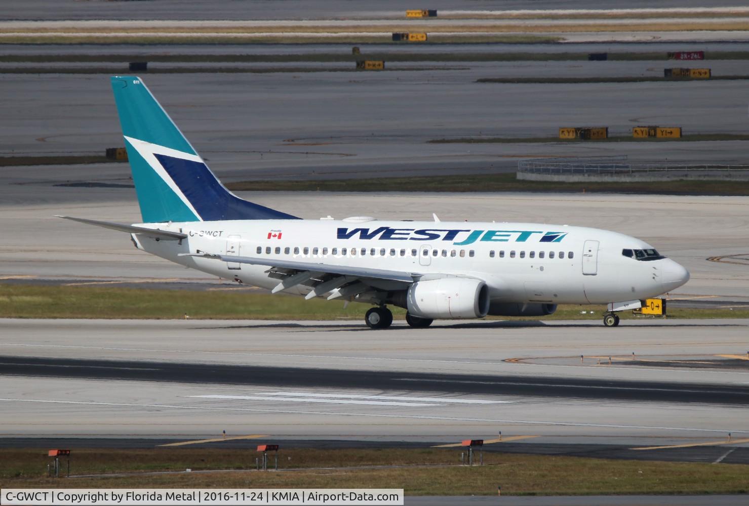 C-GWCT, 2006 Boeing 737-6CT C/N 35112, West Jet