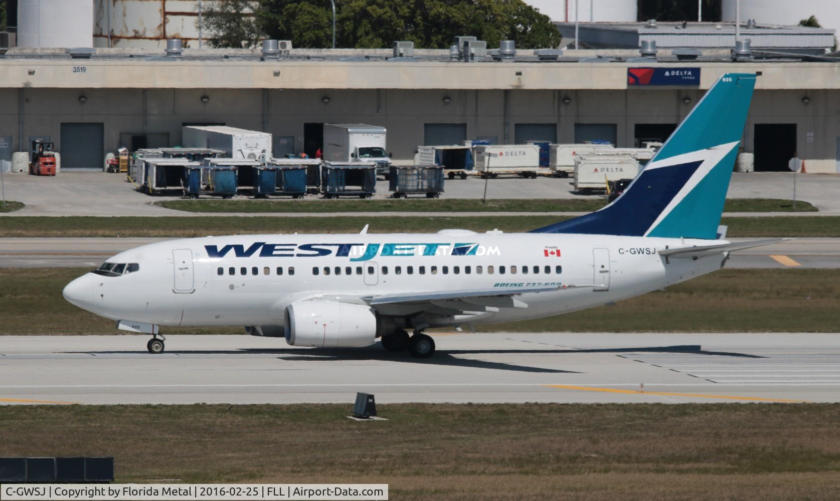 C-GWSJ, 2006 Boeing 737-6CT C/N 34621, West Jet