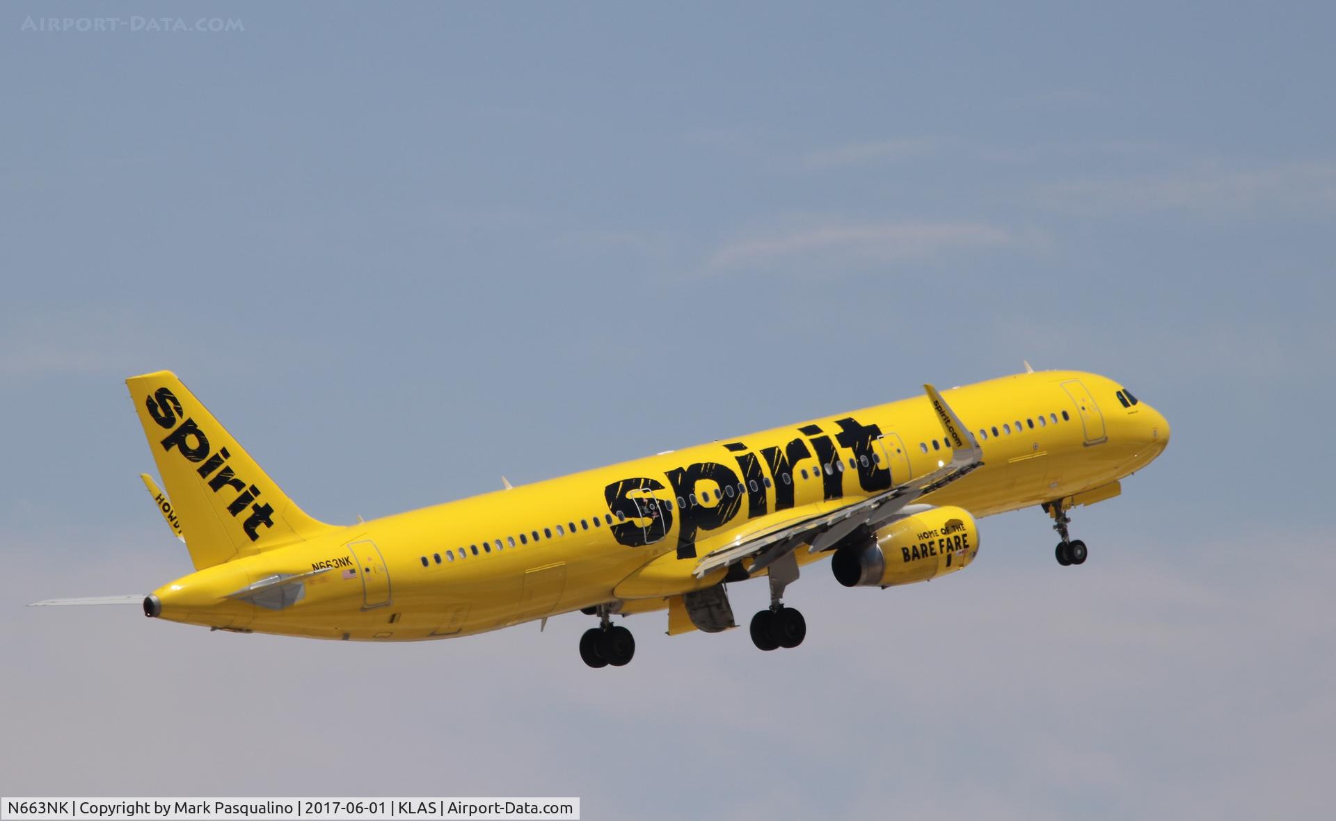 N663NK, 2016 Airbus A321-231 C/N 6994, Airbus A321