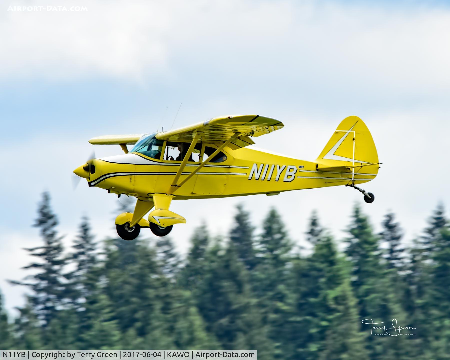 N11YB, 1950 Piper PA-20 Pacer C/N 20-83, KAWO